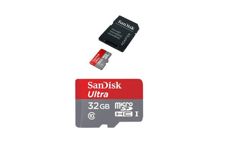 SanDisk Carte mémoire microSDHC 32 Go